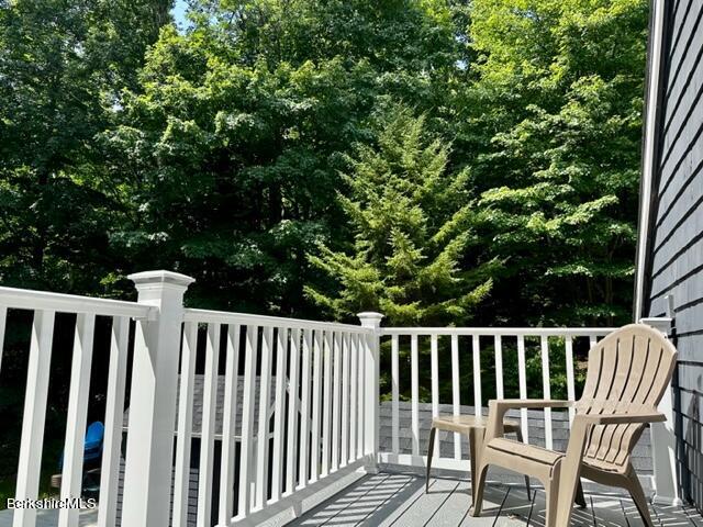 2631 Hancock Road Hancock, MA 01267 - Photo 46 of 55 a view of a chair and table in the deck