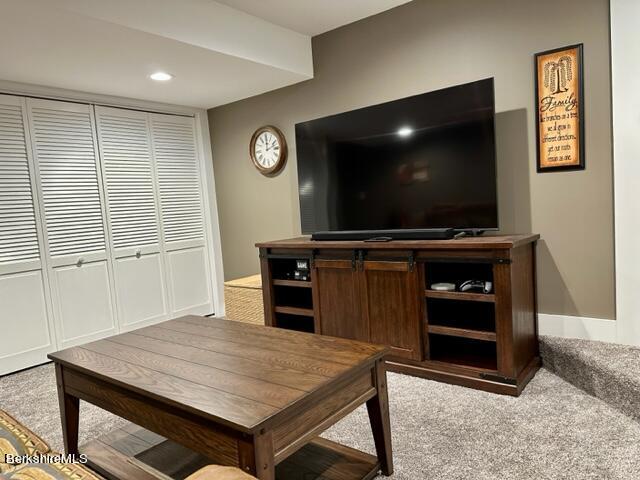 2631 Hancock Road Hancock, MA 01267 - Photo 50 of 55 a room with furniture and flat screen tv