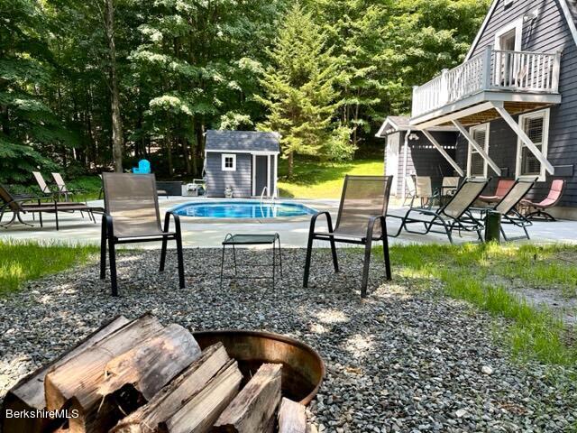 2631 Hancock Road Hancock, MA 01267 - Photo 5 of 55 a view of a swimming pool with a patio