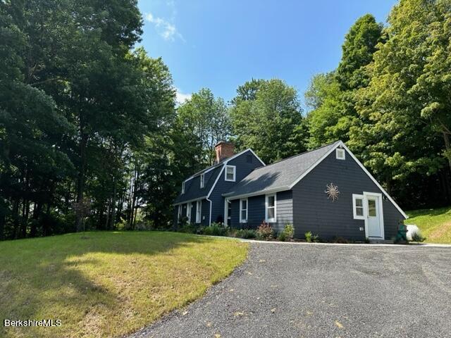 2631 Hancock Road Hancock, MA 01267 - Photo 53 of 55 a front view of house with yard and green space