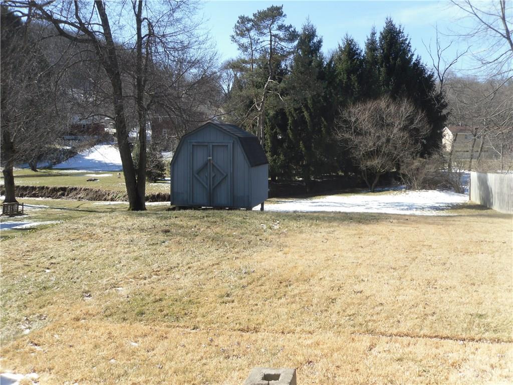 783 Thompson Run Road Pittsburgh, PA 15237 - Photo 14 of 25 Nice Level Back Yard w/ Shed