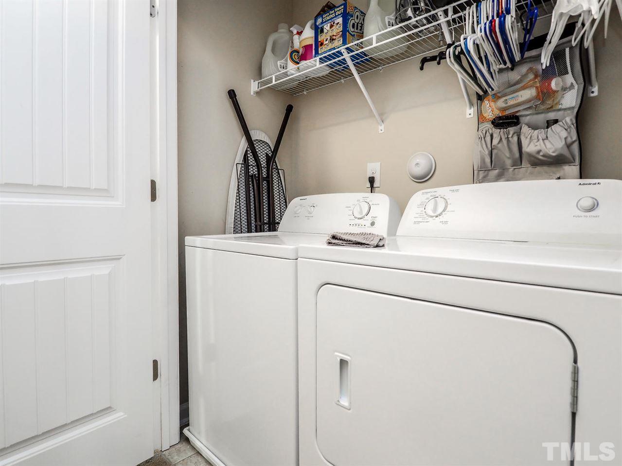 1105 Falcon Ridge Lane Morrisville, NC 27560 - Photo 18 of 22 a utility room with dryer and washer