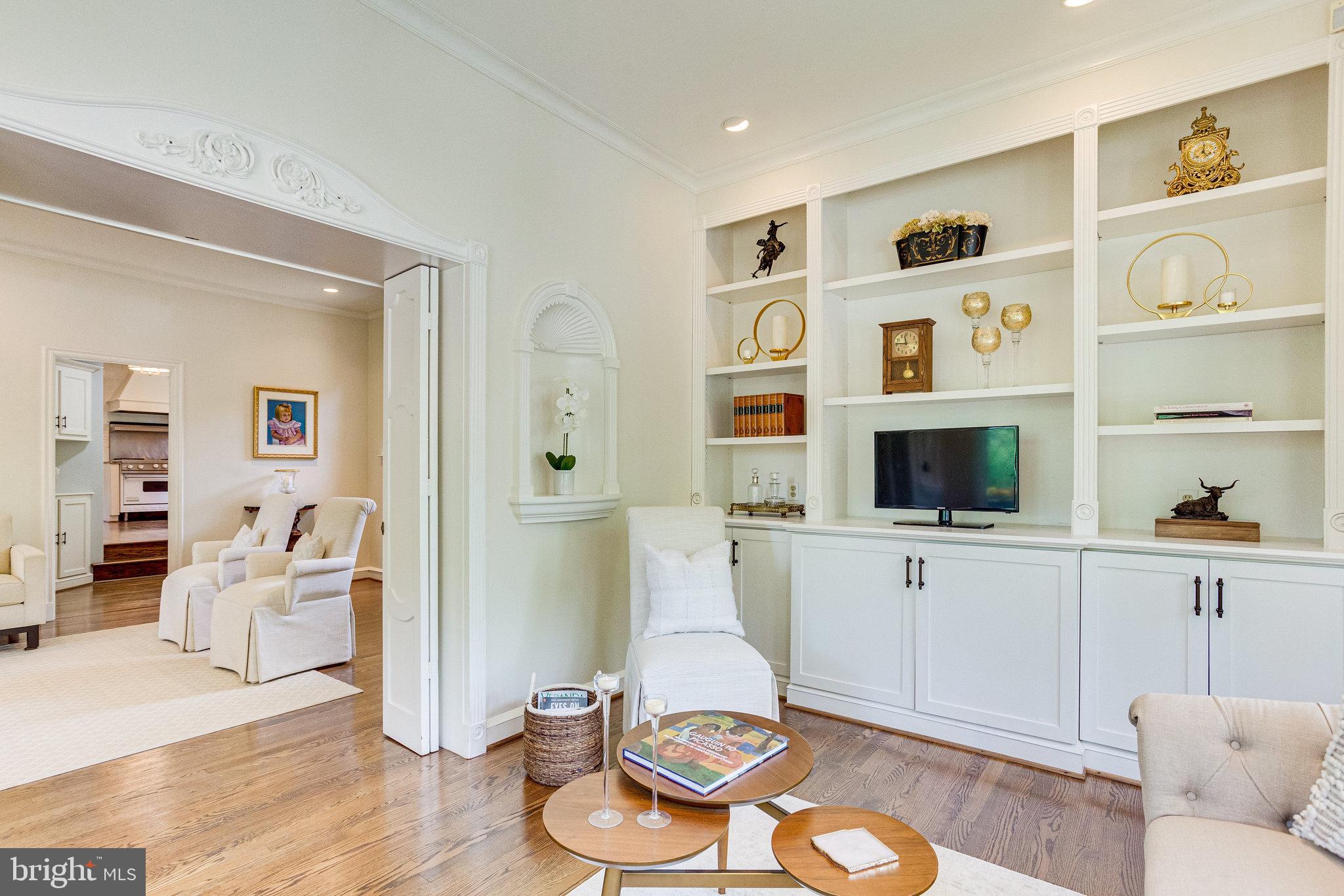 3108 Rolling Road Chevy Chase, MD 20815 - Photo 14 of 66 Home office/sun room with built-ins
