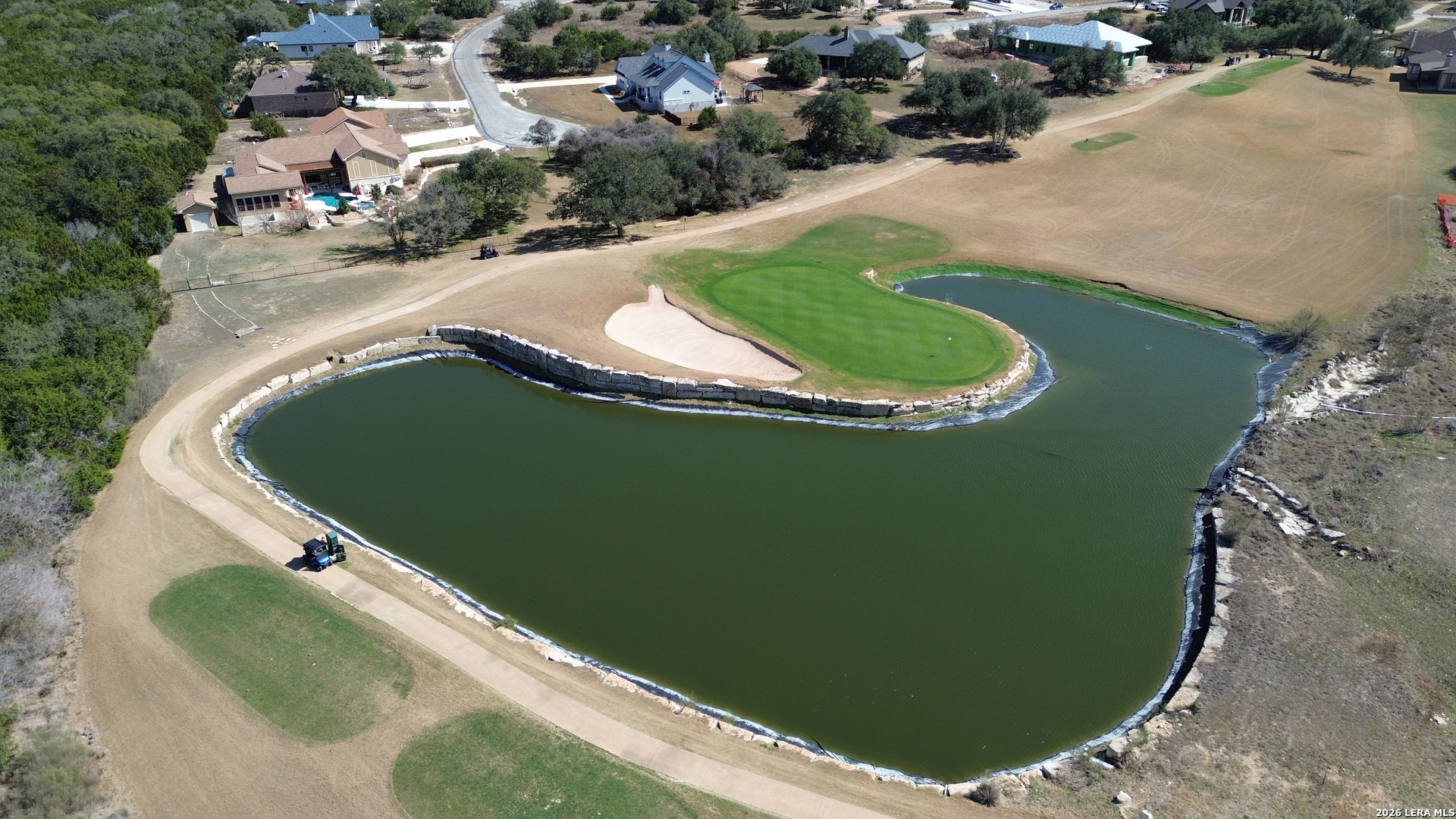 222 North Calvin Barrett Blanco, TX 78606 - Photo 26 of 33 an aerial view of a house