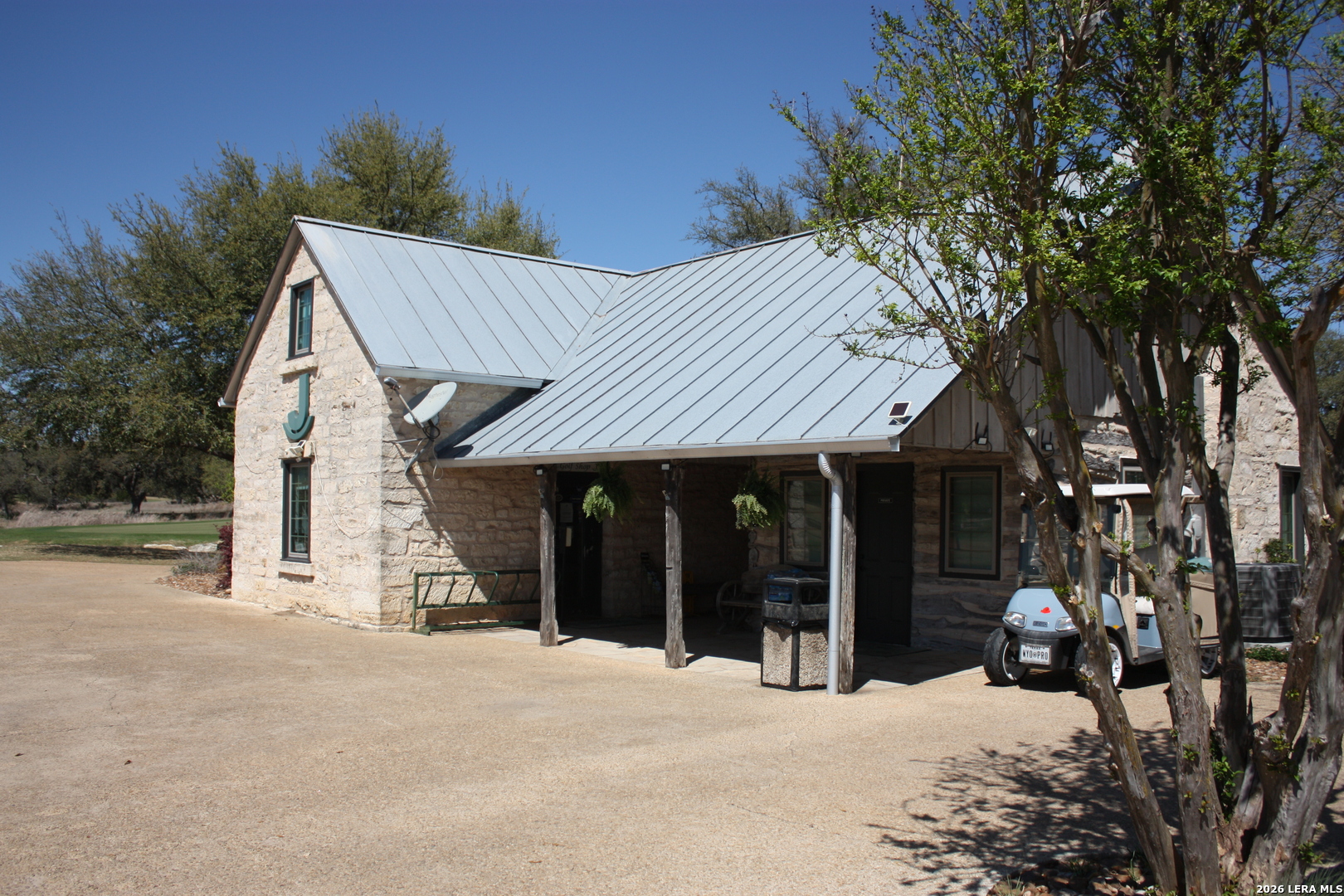 222 North Calvin Barrett Blanco, TX 78606 - Photo 4 of 33 a view of a house with a yard covered in snow
