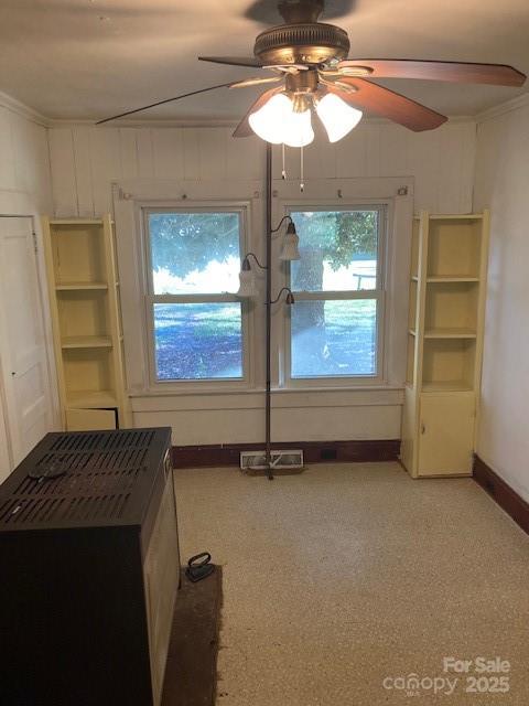 6700 Sisk-Carter Road Rockwell, NC 28138 - Photo 24 of 26 a view of room with window and ceiling fan