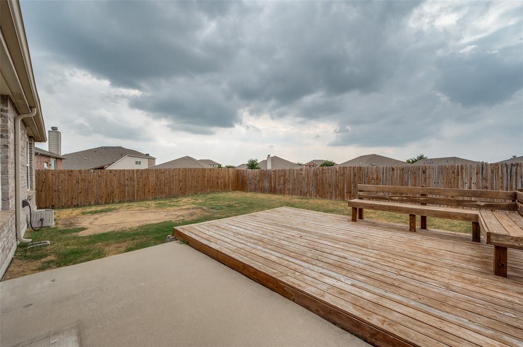 1420 Rivers Creek Lane Little Elm, TX 75068 - Photo 23 of 25 a view of a terrace with a yard
