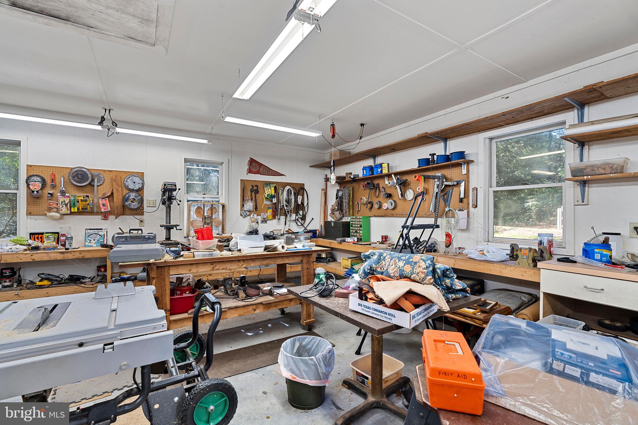 1077 Level Green Road Lancaster, VA 22503 - Photo 58 of 66 Power and AC Unit is in the Workshop