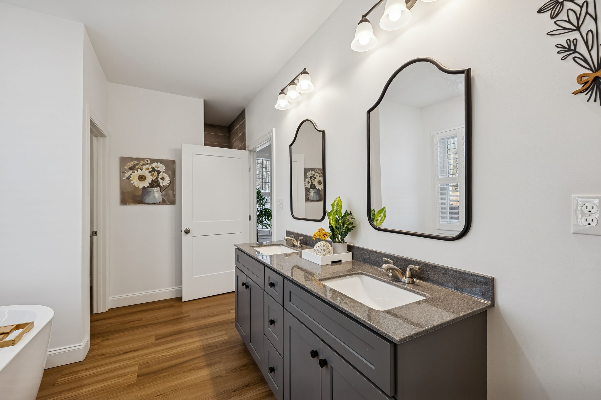 261 Lake Louisa Loop Monteagle, TN 37356 - Photo 25 of 49 a bathroom with a sink and a mirror