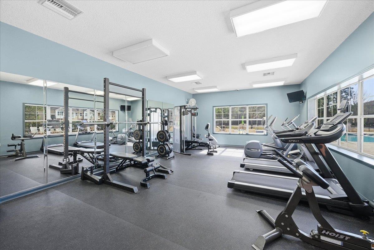 1112 Golden Lake Loop St. Augustine, FL 32084 - Photo 55 of 56 a view of a room with gym equipment