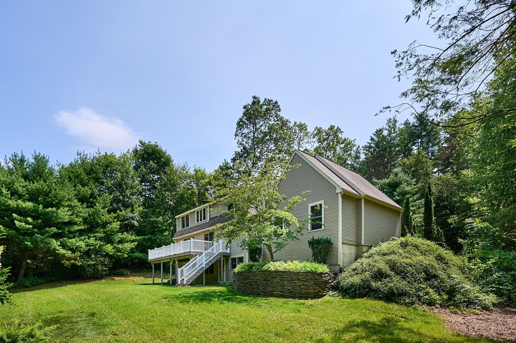72 Reservation Road Sunderland, MA 01375 - Photo 24 of 38 a front view of a house with garden