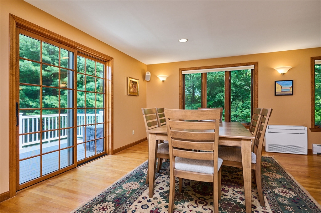 72 Reservation Road Sunderland, MA 01375 - Photo 8 of 38 a view of a dining room with furniture window and wooden floor