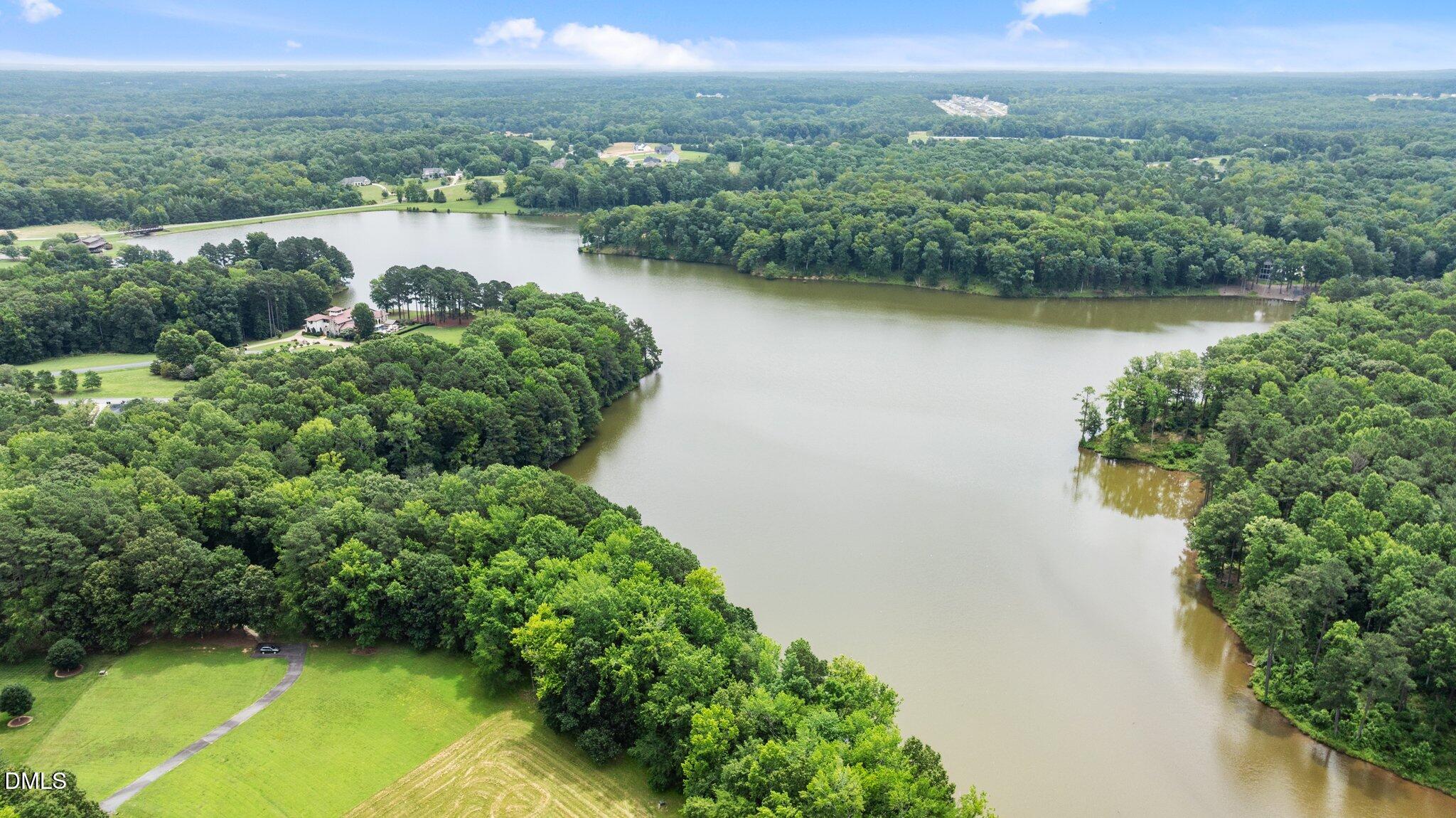 163 Forest Bridge Road Franklinton, NC 27525 - Photo 41 of 41 an aerial view of valley and lake