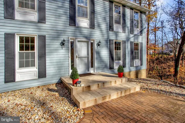 a view of a house with sitting area