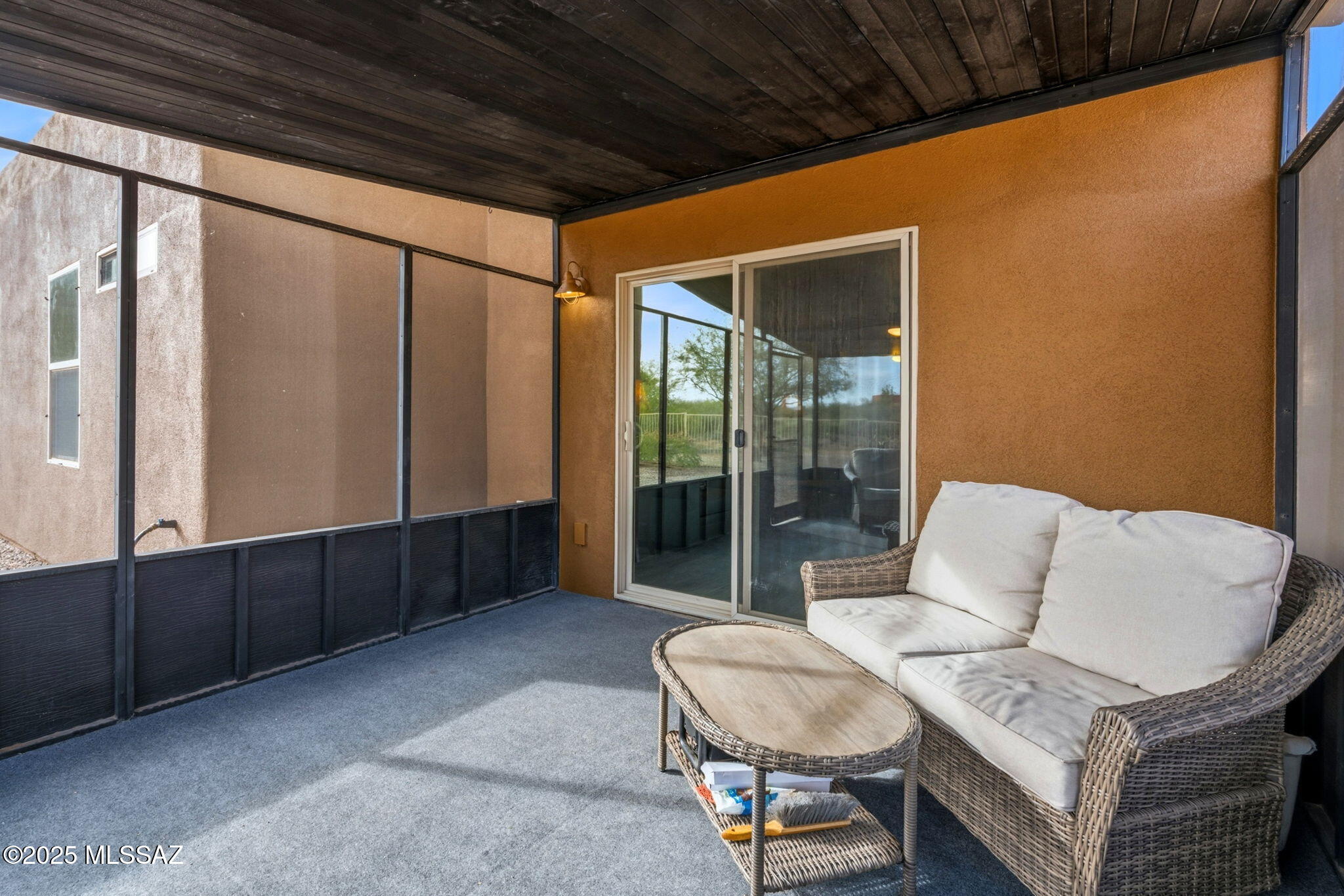 1458 North Wentworth Road Vail, AZ 85641 - Photo 37 of 44 a balcony with furniture