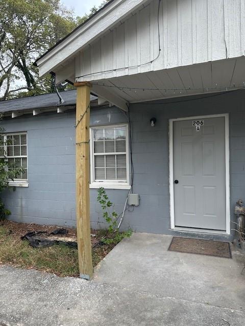 a house with a outdoor space