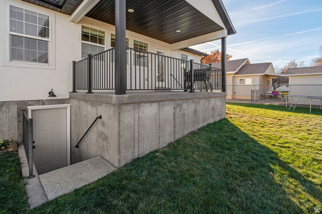 75 North 100th Street West Fillmore, UT 84631 - Photo 46 of 62 View of patio and door to basement entrance