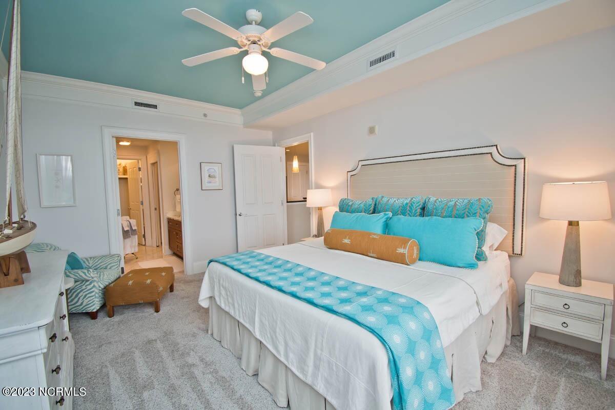 1435 Salter Path Road, Unit D2 Indian Beach, NC 28512 - Photo 20 of 53 OCEANFRONT VIEWS with access to the balcony.