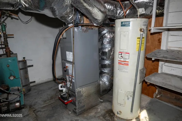 a view of storage and utility room