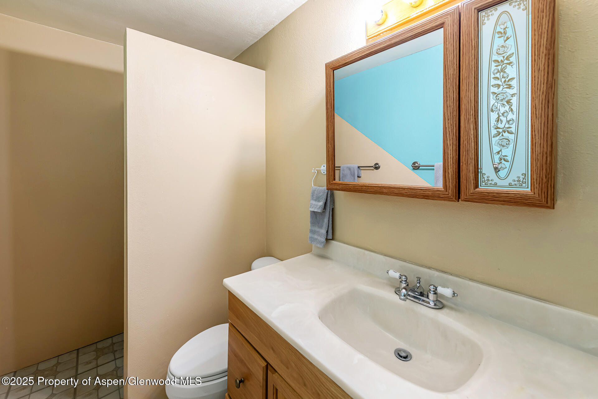 6194 County Road 320 Rifle, CO 81650 - Photo 39 of 54 a bathroom with a sink a toilet and mirror