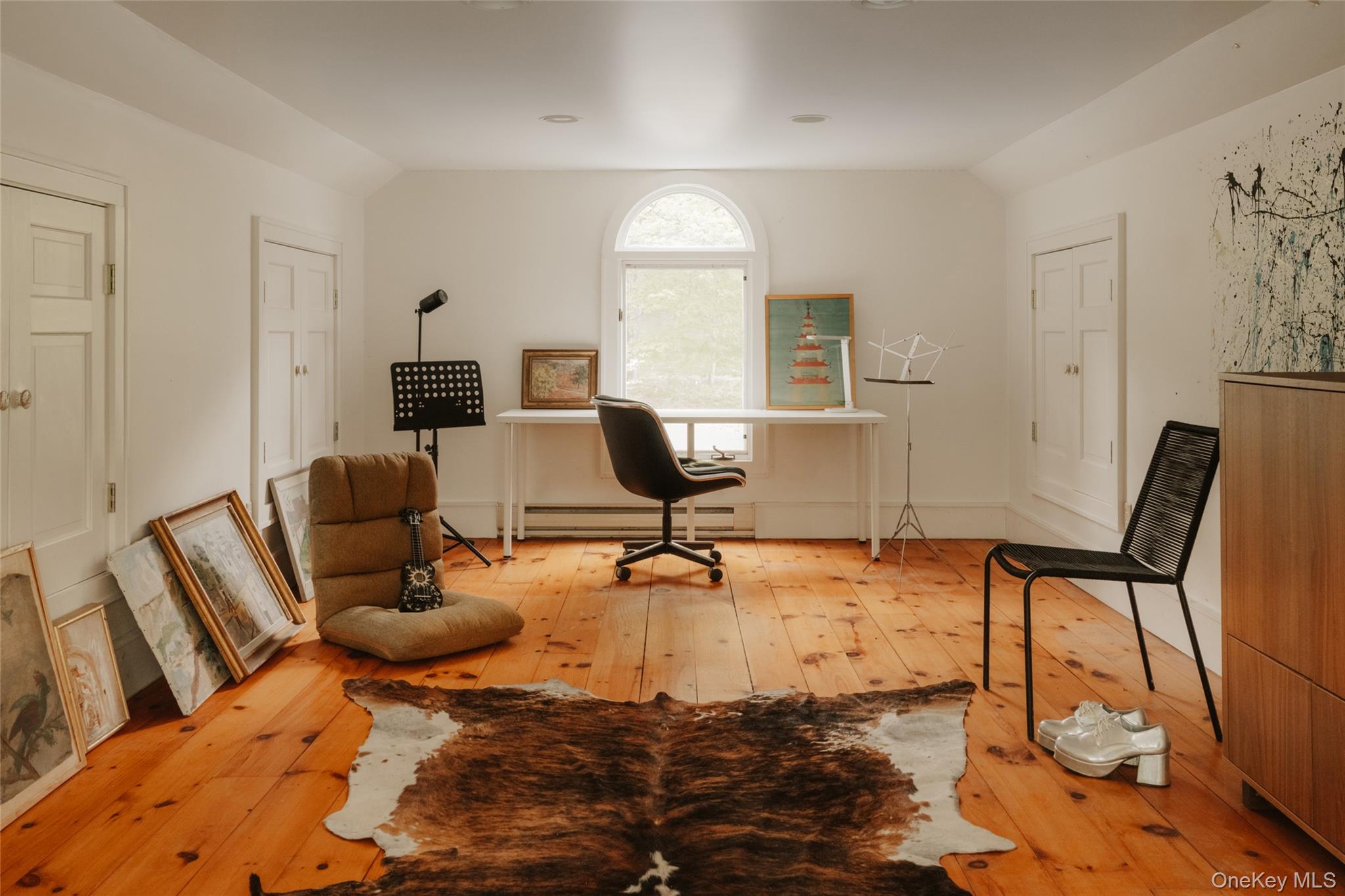 1046 Bulls Head Road Clinton Corners, NY 12514 - Photo 27 of 46 a workspace with furniture and wooden floor