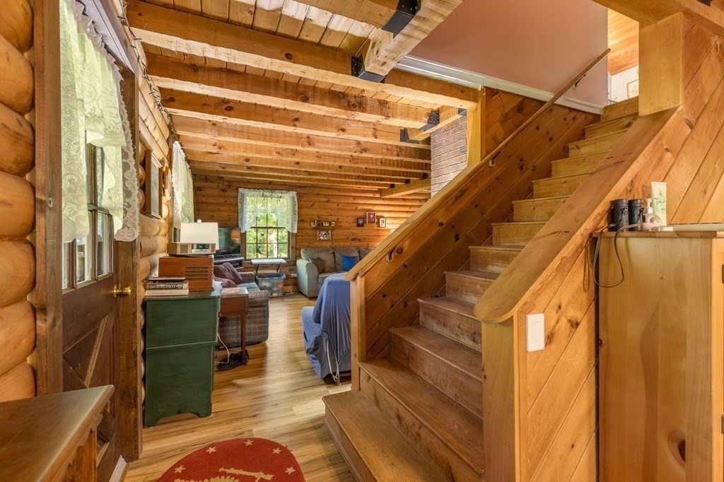 73 Allen Road Brookfield, MA 01506 - Photo 23 of 39 a view of entryway and hall with wooden floor