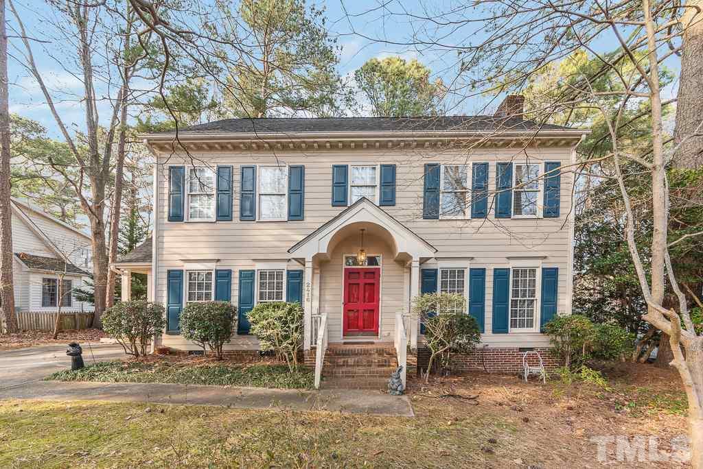 2416 Basil Drive Raleigh, NC 27612 - Photo 1 of 26 a front view of a house with a porch