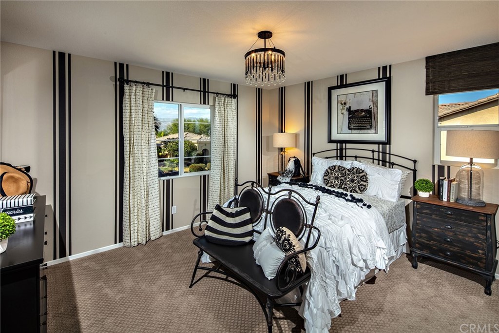 44402 Beringer Drive Indio, CA 92203 - Photo 14 of 18 a bedroom with bed and a window