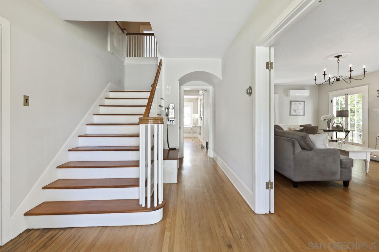 1122 Euclid Avenue Ontario, CA 91762 - Photo 4 of 51 a view of entryway and hall with wooden floor
