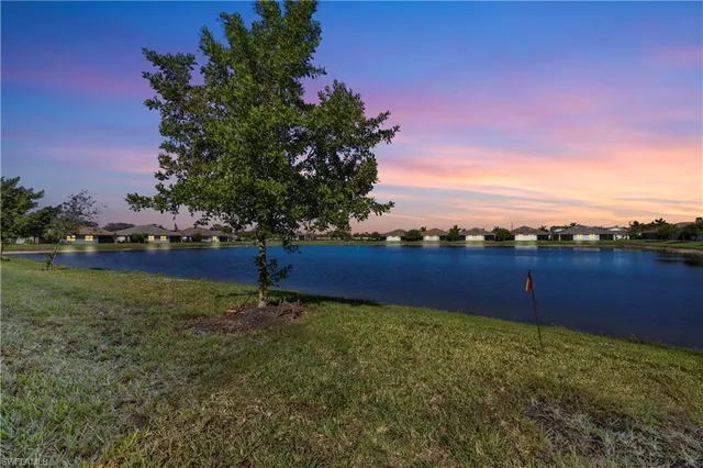 a view of an outdoor space and a yard