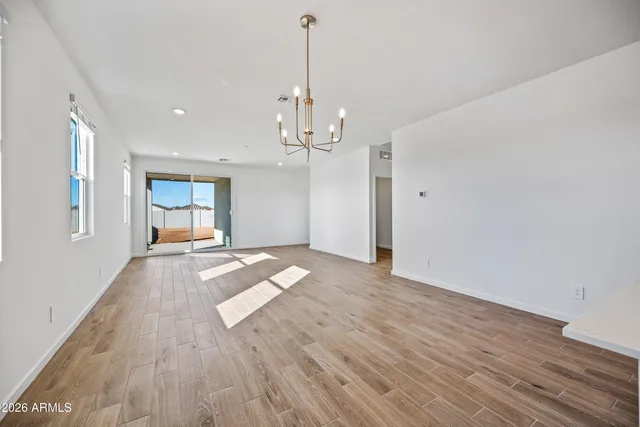 a view of livingroom with hardwood floor and window