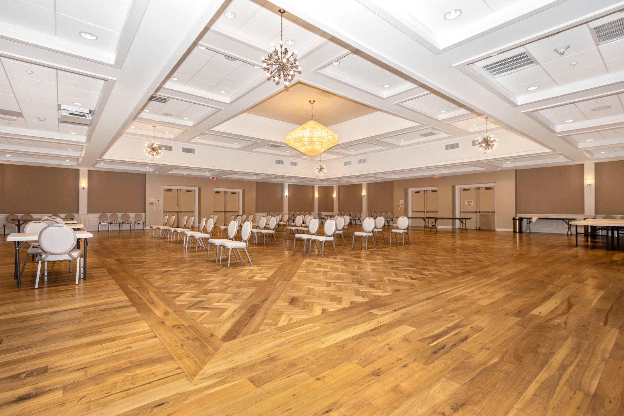 3330 North Leisure World Boulevard, Unit 5109 Silver Spring, MD 20906 - Photo 43 of 44 Elegant event space, ballroom in clubhouse one