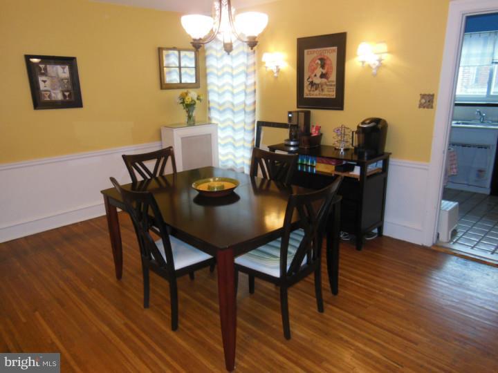 241 Richfield Road Upper Darby, PA 19082 - Photo 12 of 24 a view of a dining room with furniture and wooden floor