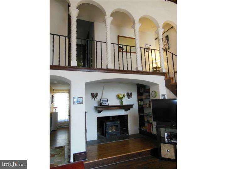 241 Richfield Road Upper Darby, PA 19082 - Photo 8 of 24 a view of livingroom and fireplace