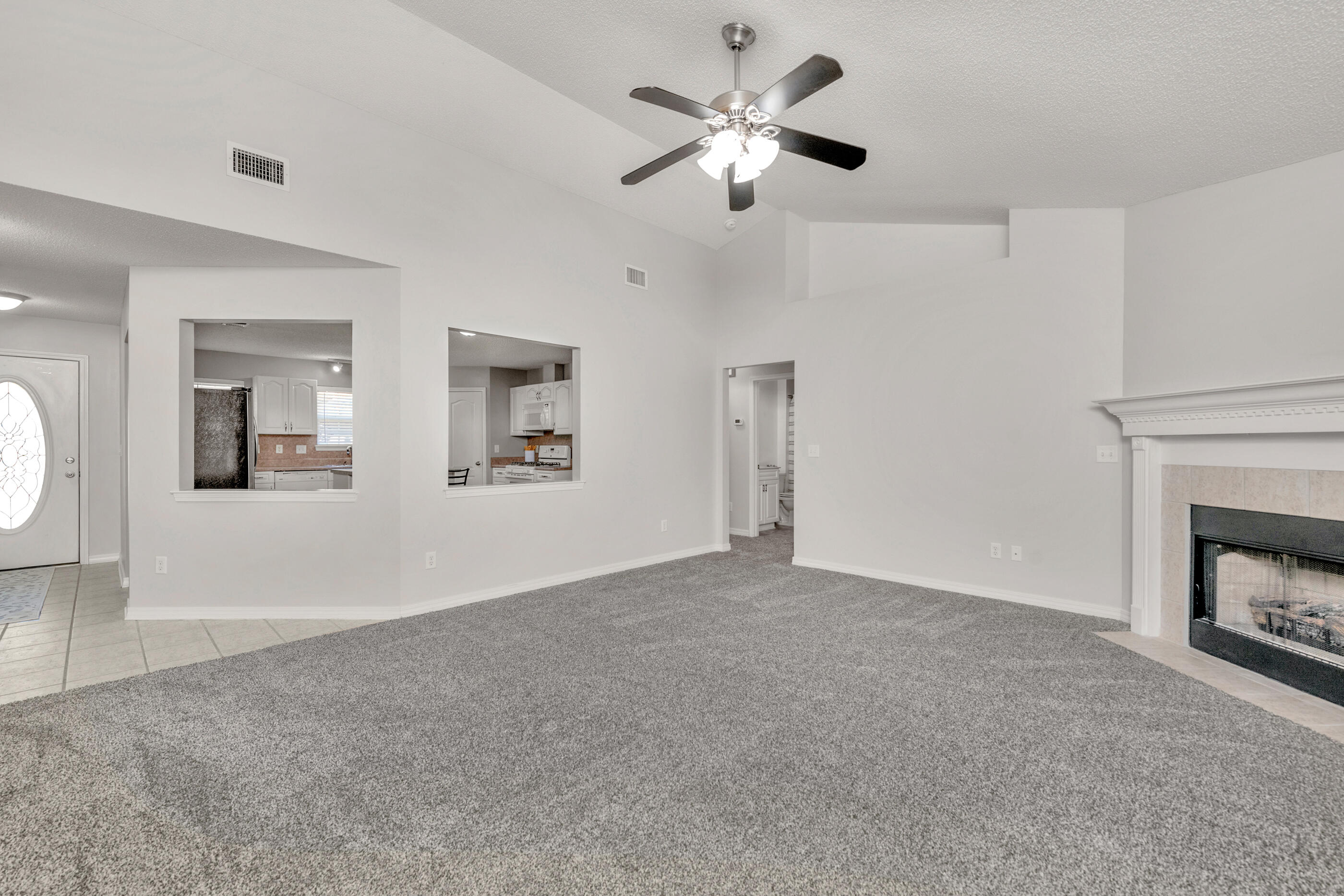 706 Riva Ridge Drive Crestview, FL 32539 - Photo 5 of 22 a view of livingroom with fireplace