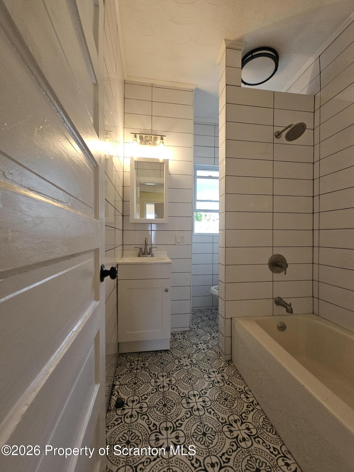 1327 Oram Street, Unit 2 Scranton, PA 18504 - Photo 10 of 17 Full Bathroom
