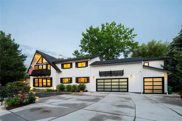 front view of house with a street