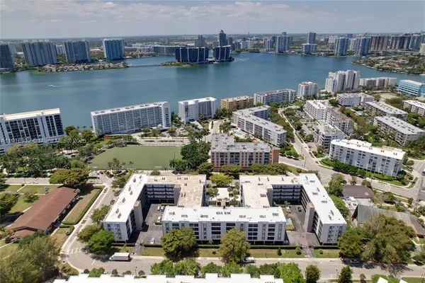 a view of a building with garden
