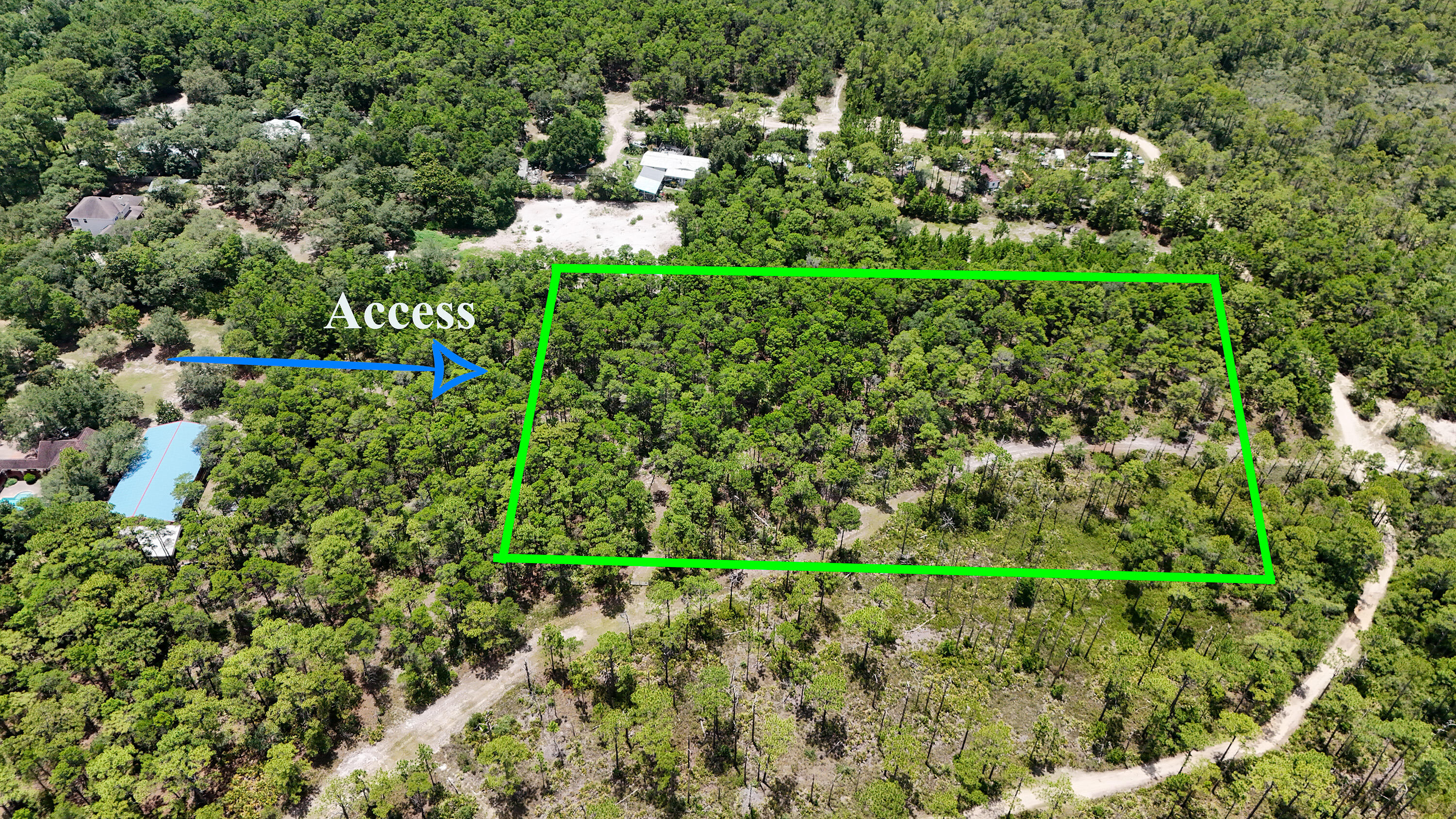 461 Don Bishop Road Santa Rosa Beach, FL 32459 - Photo 7 of 17 a green field with lots of trees