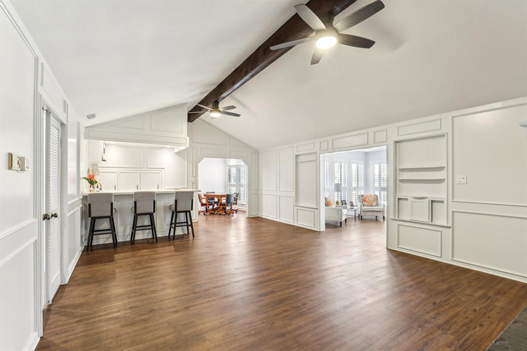 6667 Silver Saddle Road Fort Worth, TX 76126 - Photo 10 of 35 a view of dining room with wooden floor