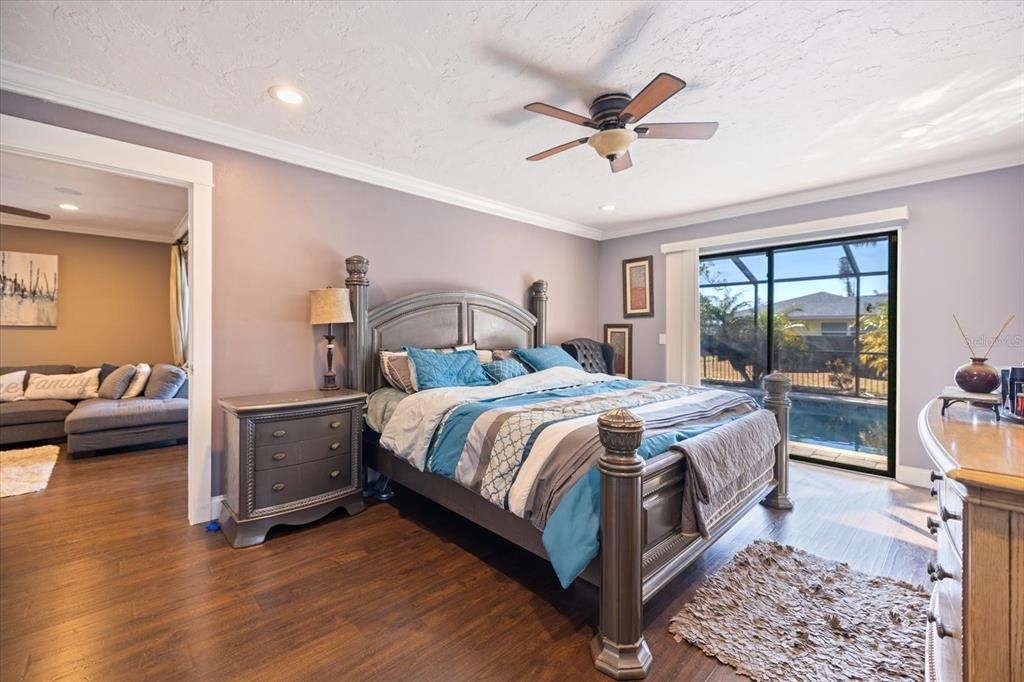 1627 Del Monte Court Venice, FL 34293 - Photo 20 of 78 a bedroom with a bed and a view of bedroom