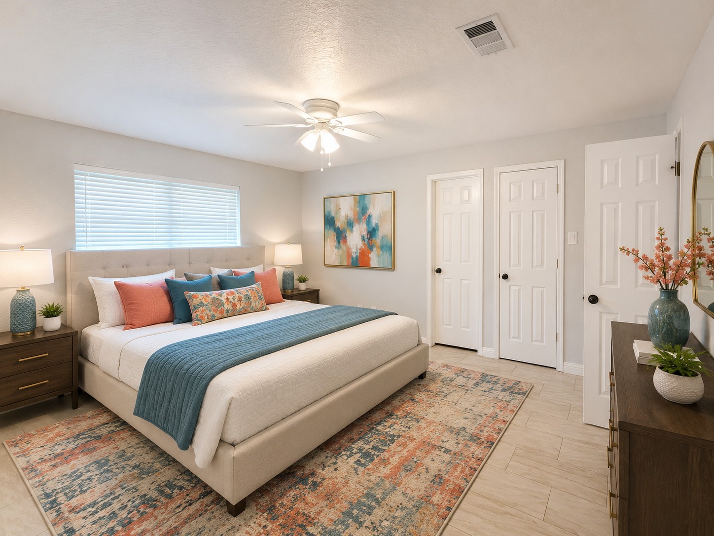 5525 Main Street Santa Fe, TX 77510 - Photo 18 of 36 Virtually staged primary bedroom.