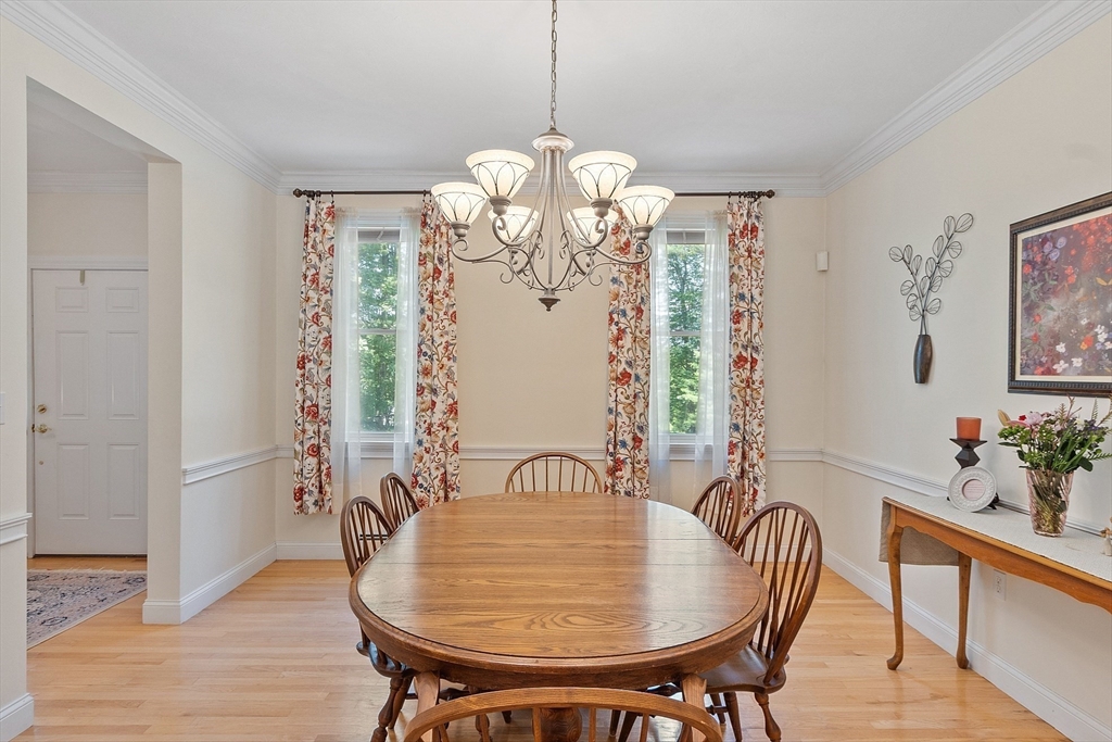 169 Narrows Road Westminster, MA 01473 - Photo 12 of 41 a view of a dining room with furniture window and wooden floor