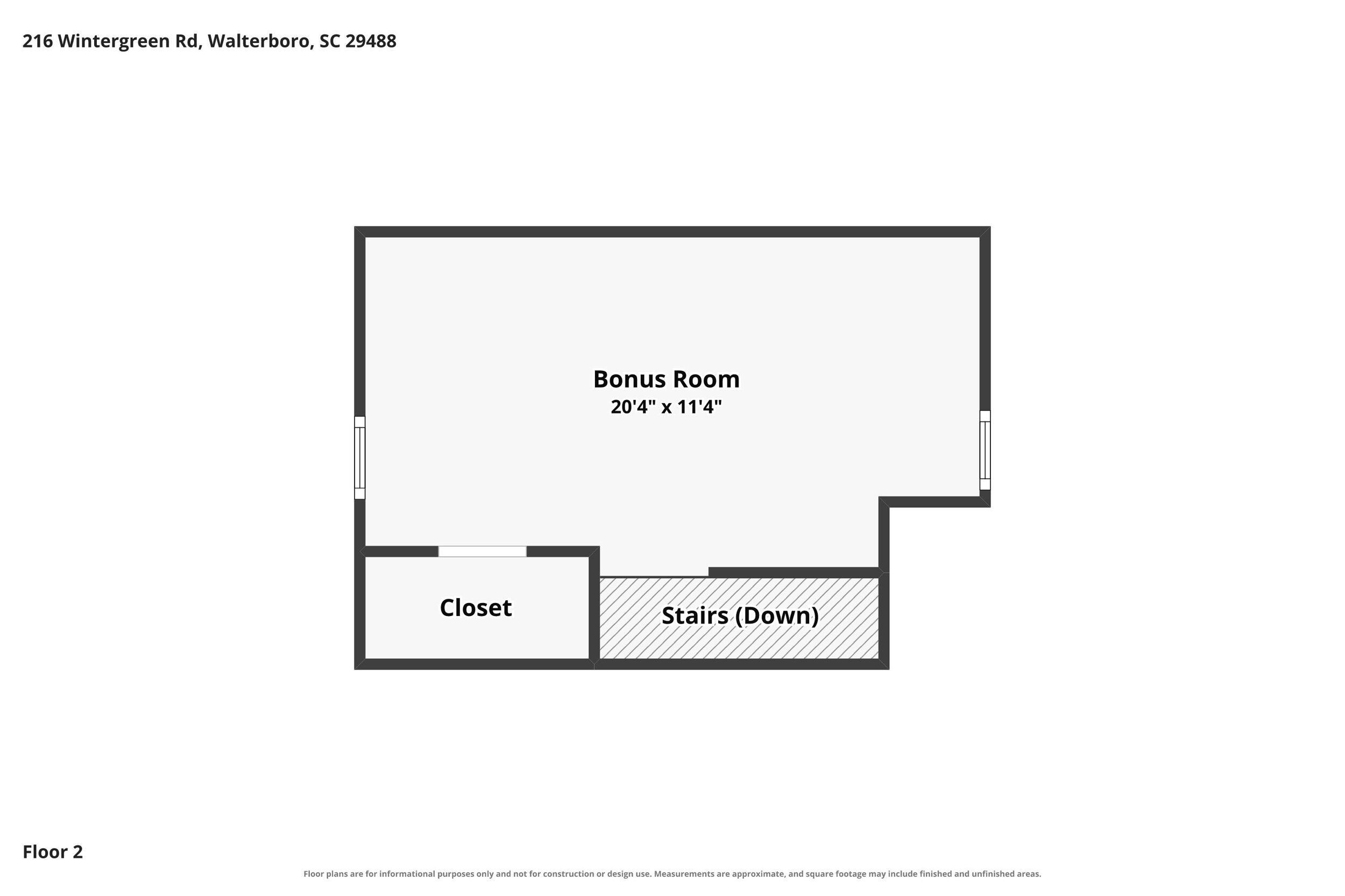 216 State Rd S-15-714 Walterboro, SC 29488 - Photo 44 of 53 53_floor-2