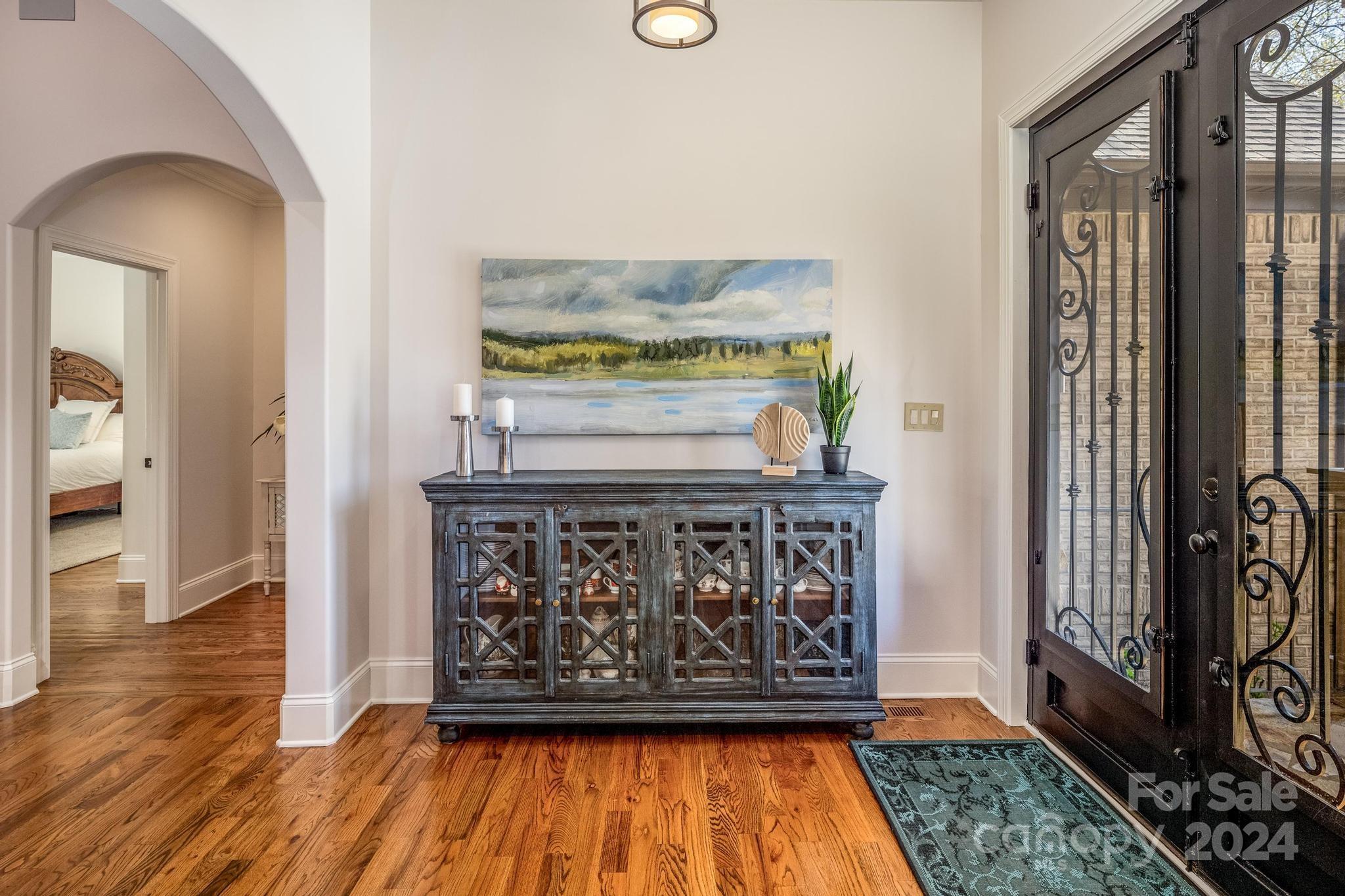 320 Barber Loop Mooresville, NC 28117 - Photo 6 of 44 a view of front door with wooden floor