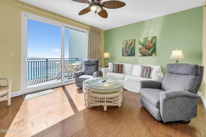 16701 Front Beach Road, Unit 2305 Panama City Beach, FL 32413 - Photo 1 of 25 Living room