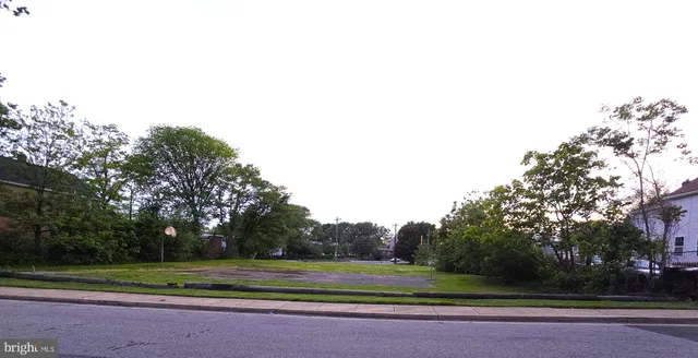 a view of swimming pool with a yard and plants