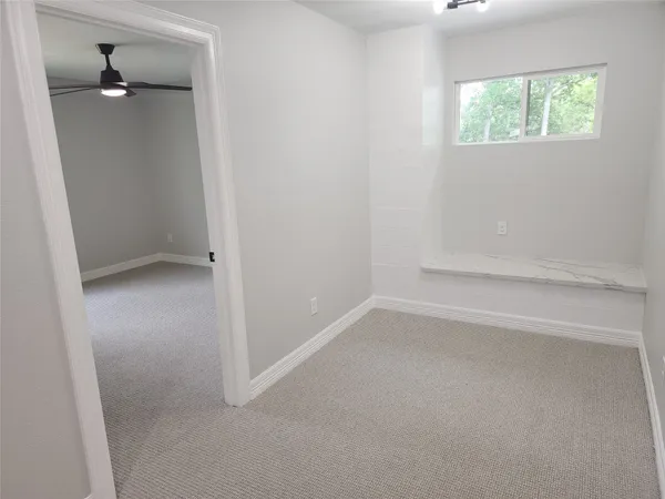 an empty room