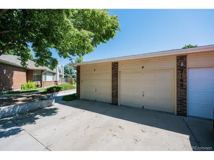 a backyard of a house