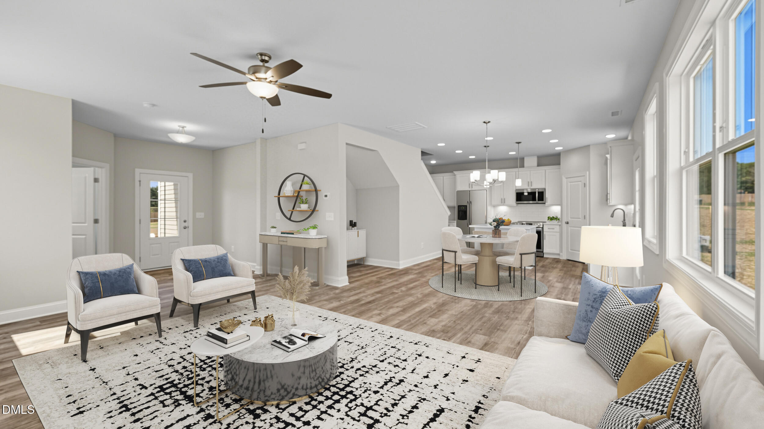 4105 Ralph Holt Court Snow Camp, NC 27349 - Photo 9 of 35 a living room with furniture and a table